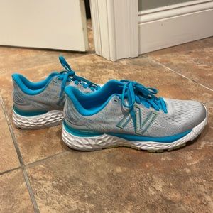 New Balance running shoes.